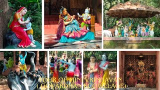 Govardhan EcoVillage Tour📍 Mini Vrindavan  Radha Krishna  Mathura  govardhanecovillage krishna [upl. by Jaylene]