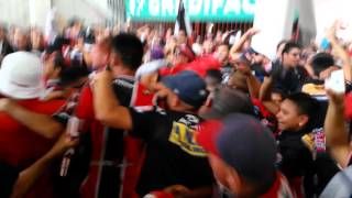 Previa  Hinchada de Chacarita vs Ferro BN 2016 [upl. by Tella218]