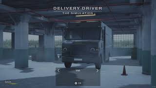 DELIVERY DRIVER THE SIMULATION PS4 [upl. by Judon]