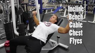 Incline Cable Chest Flyes [upl. by Yrolg]