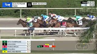 Gulfstream Park Carrera 11 The Gulfstream Park Oaks  30 de Marzo 2024 [upl. by Vena]