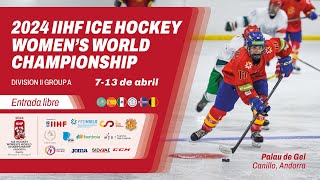 Kazakhstan  Chinese Taipei  2024 IIHF Ice Hockey Women’s World Championship Division II Group A [upl. by Edin]