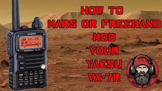 HOW TO MARS Freeband Mod Yaesu VX 7R [upl. by Dell]