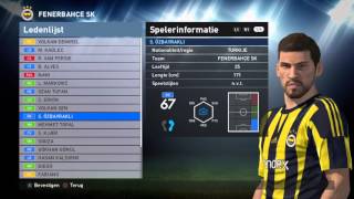 Pro Evolution Soccer 2016 Fenerbahce Players Faces Playstation 4 Pes 2016 [upl. by Roath]