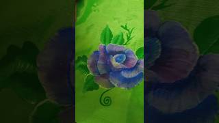 3d rose painting fabricpainting viralvideo shorts [upl. by Naic]