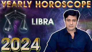 Libra Yearly Horoscope  Atrologer Bilal Shafi  2024 [upl. by Lesko335]