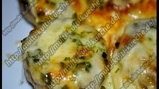 Champignons mit Käse überbacken [upl. by Poul]