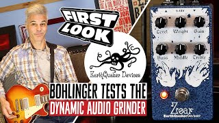 Bohlinger Tries a Dynamic Audio Grinder Distortion — the EarthQuaker Devices Zoar Demo  First Look [upl. by Notserp]