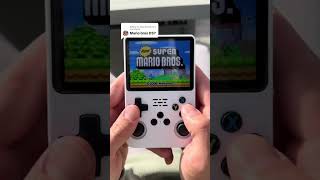 Best handheld game console 2024 shorts gaming r36s retrogaming console nintendo playstation [upl. by Fowkes]