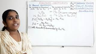 Einsteins Coefficients [upl. by Ybanrab400]