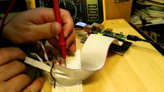 Raspberry Pi GPIO LED and Voltage Test [upl. by Ilowell759]