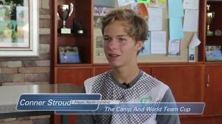 USTA SoCal Conner Stroud Talks About the ITF International Junior Camp Americas And World Team Cup [upl. by Nnaylrebmik]