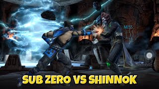 FROSTY SHOWDOWN SUB ZERO VS THE SINISTER SHINNOK [upl. by Aguayo]