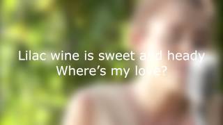 Lilac Wine  Miley Cyrus Lyrics [upl. by Sena]