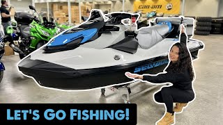 NEW 2022 SeaDoo Fish Pro Scout  Quick Tour [upl. by Niliak]