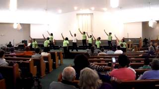 Just the Beginning Kurt Carr Praise Dance by WHBC Lifted Hands [upl. by Corbin]