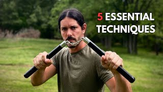 5 NUNCHUCK Essential Techniques You Must Master [upl. by Ilenay]