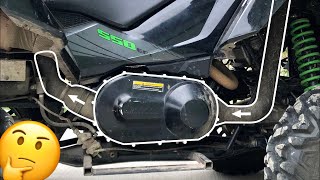 Should the clutch exhaust be run higher [upl. by Bibbie]