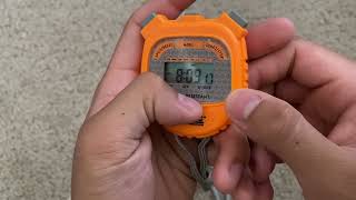 ADANAC 3000 Commercial Grade Digital Stopwatch Showcase [upl. by Libbie]