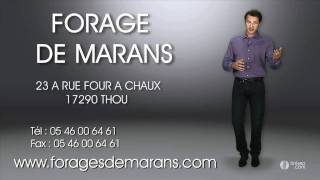 FORAGE DE MARANS  entreprise de forage eau géothermique 17 [upl. by Nahshu]