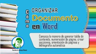 Como insertar indice numeros de paginas y bibliografia APA en word [upl. by Eeliab]