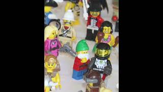 5 LEGO Sets With The Most Minifigures Of All Time shorts shortsmaschallenge [upl. by Ayote]