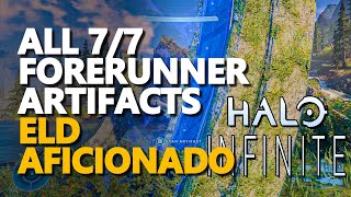 All 7 Forerunner Artifacts Halo Infinite Haruspis [upl. by Stepha]