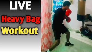 Basic Punches Heavy Bag Workout [upl. by Harte567]