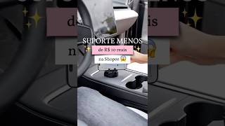 Suporte giratório para celular achadinhoshopee shopee achadinhosdashopee carros suporte uber [upl. by Hankins458]