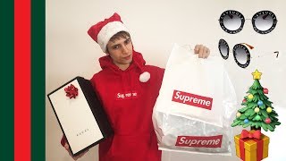 MI HANNO REGALATO GUCCI E SUPREME A NATALE [upl. by Iderf749]