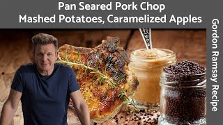 Gordon Ramsays Pork Chop PanSeared Perfectly Juicy and Flavorful [upl. by Peterson162]