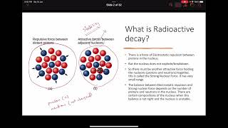 Radioactivity  Part 1 Radioactive decay  O Level Physics [upl. by Nipahc]