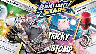 Aggron VMAX Deck Profile 🪓⚓ W Clefable amp Crushing Hammer PTCG Online Gameplay Brilliant Stars [upl. by Cul]