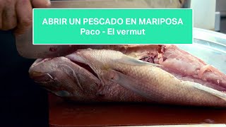 ¿Cómo abrir un pescado en mariposa [upl. by Sissy614]