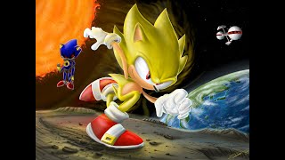 SSF2 Mod Battle Super Sonic Vs Metal Sonic [upl. by Mcfadden309]