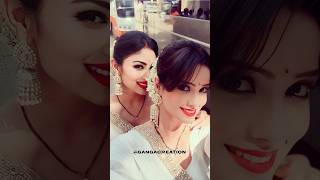 Shivanya Shesha Same Look Status 🐍❤️🔥 mouniroy adaakhan ytshorts viralvideo instareels [upl. by Tnarud193]