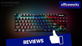 SteelSeries Apex Pro Gen 3 Gaming Keyboards [upl. by Bradway928]