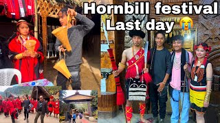 Hornbill festival last day 😭😭 local rice beer traditional dress  it’s amazing culture ￼🥰 [upl. by Ennoirb122]