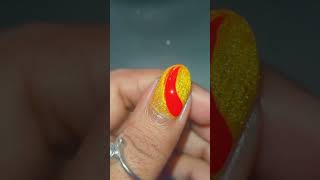 Easy nailart at home for beginners💅💅💅💅💅❤❤😍😍 shortsfeed nailart youtubeshorts nailartathome [upl. by Gerik]