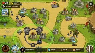 Kingdom Rush Level 17  Ruins of Acaroth [upl. by Kissee]