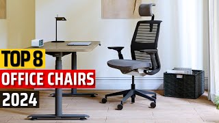 Top 8 Best Office Chairs ✅Guide to Picking Best Ergonomic Office Chairs✅ [upl. by Trebor]