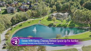 Estate Auction Kenny Chesney Retreat Space Up For Auction [upl. by Nevag836]