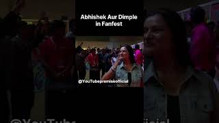 Abhishek Aur Dimple in YouTube FanFest viral fukrainsaan [upl. by Omiseno]