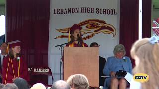 Lebanon High School Graduation  2018 [upl. by Tracay]