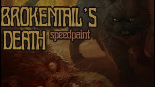 Brokenstars Death Speedpaint [upl. by Torhert]