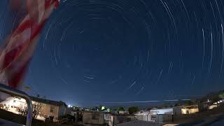 Yuma Foothills star trails October 12 2024 [upl. by Eyks]