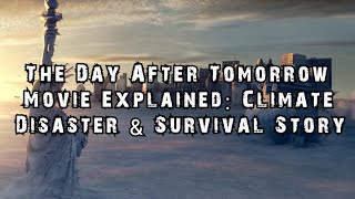 The Day After Tomorrow Movie Explained Climate Disaster amp Survival Story [upl. by Jotham]