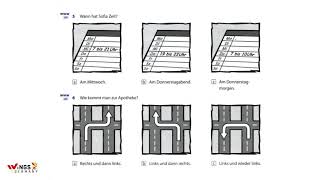 Prüfungstraining Goethe Zertifikat A1 Deutsch 1  Modelltest 4 Hören mit Transkript und Lösungen [upl. by Adnarym]