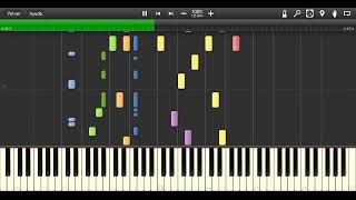 The Legend of Zelda  Ballad of the Goddess Skyward Sword on Synthesia [upl. by Jarvey360]