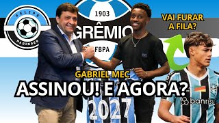 GABRIEL MEC ATÉ 2027  O PLANEJAMENTO DO GRÊMIO  TIAGUINHO RELACIONADO [upl. by Mannes]